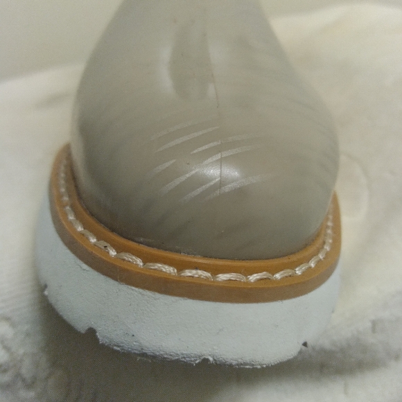 Cougar Jill Malek Rubber Gray Chelsea Rain Boots Size 7 Women's - Picture 4 of 16